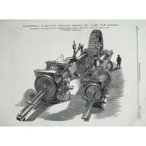    1876 Horizontal Compound Corliss Engine Engineering