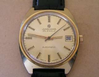 JUNGHANS AUTOMATIC 25J Made in GERMANY Vintage 70s Wrist Watch  