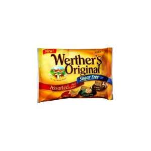 Werthers Original Sugar Free Hard Candies Assorted, 7.7 oz (Pack of 4 