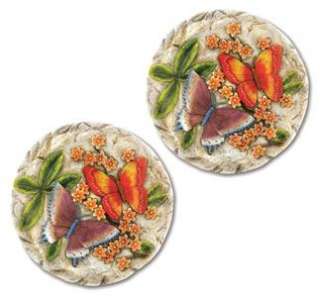 WHOLESALE LOT 2 BUTTERFLY MARIPOSA STEPPING STONES  
