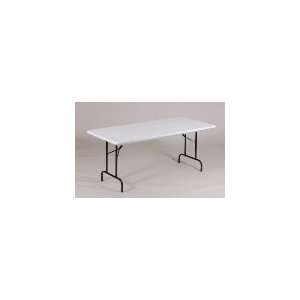  Correll RA3060 24   Folding Table w/ Mocha Plastic Top 