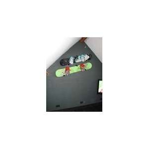  (2) Cali Racks Snowboard & Wakeboard Wall Hangers 
