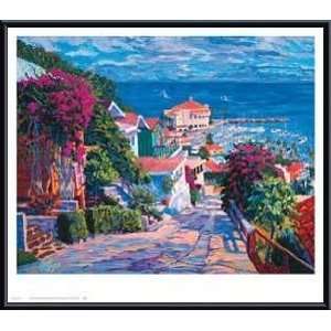   Print   Road to the Harbor   Artist John Cosby  Poster Size 28 X 32
