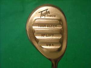 TAYLORMADE TOUR CLEEK 16* METAL WOOD STEEL R FLEX NICE  