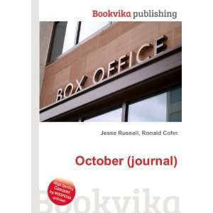  October (journal) Ronald Cohn Jesse Russell Books
