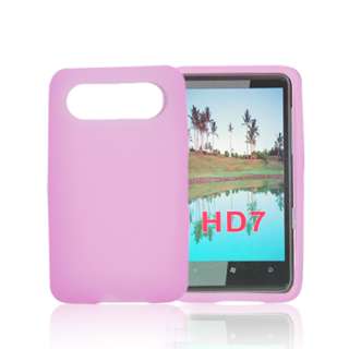 Colorful Silicone Skin Case Cover For HTC Schubert HD7  