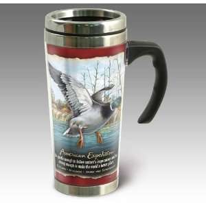 Mallard Duck 24 oz. Steel Travel Mug