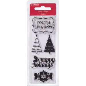 Welcome Christmas Clear Stamps
