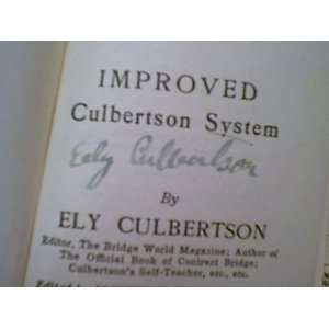 Culbertson, Ely CulbertsonsS Own Summary 1946 Contract Bridge Book 