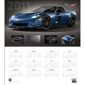  Corvette Wall Calendar 2011