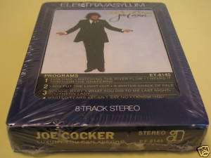 Joe Cocker Lu 8 Track Tape NICE Old Store StockNOS  