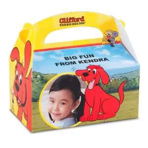  Clifford The Big Red Dog Personalized Empty Favor Boxes (8 