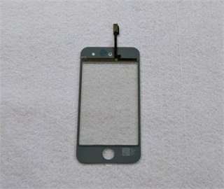 White Replacement Front Touch Screen Glass Digitizer for iPod Touch 4 
