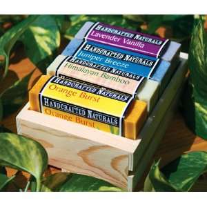  Shea Butter Soap Spa Therapy 4 pack Gift Crate Beauty