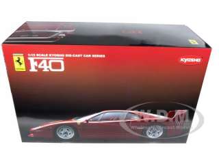 FERRARI F40 RED 112 KYOSHO DIECAST MODEL CAR  