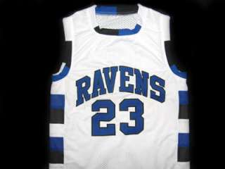 NATHAN SCOTT #23 ONE TREE HILL RAVENS JERSEY WHITE   ANY SIZE  