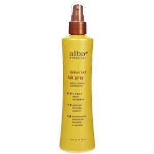  Alba Botanica Medium Hold Hair Spray, 8 oz (Quantity of 4 
