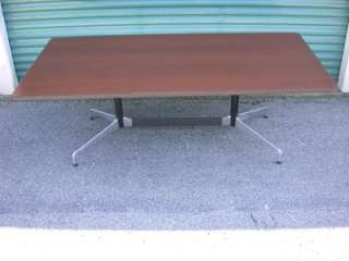 HERMAN MILLER CONFERENCE TABLE 83.5 Long by 41 Wide  