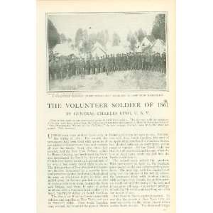  1911 Civil War Volunteer Soldiers of 1861 illustrated 