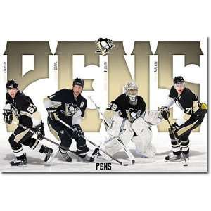  Trends Pittsburgh Penguins Team Poster