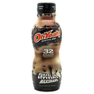  ISS OhYeah Nutritional Shake Chocolate Milkshake, 12 Pack 