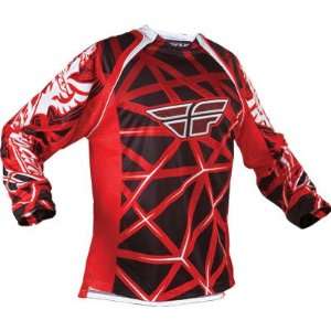  Fly Racing Evolution Motocross MX Jersey Red/Black XL 