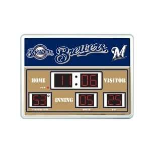  Milwaukee Brewers Scoreboard Clock