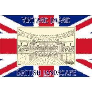 Pack of 12, 7cm x 4.5cm Gift Tags British Landscape Windsor Castle 