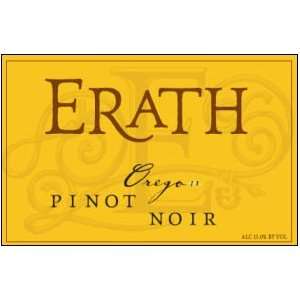  2009 Erath Oregon Pinot Noir 750ml Grocery & Gourmet Food