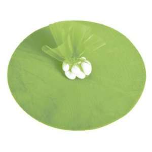  Lime Green Tulle Circles   Party Decorations & Gossamer 
