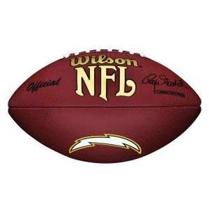  San Diego Chargers NFL Composite Wilson Logo Football 