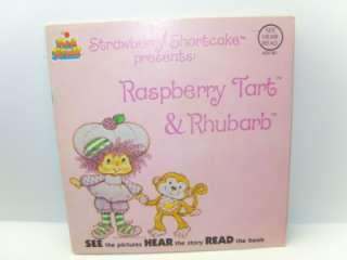 Strawberry Shortcake Raspberry Tart Talking story book  
