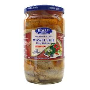 Lowell Marinated Herring Fillets Wawel Style (650g/23oz)  