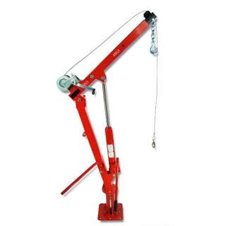 1000lb Truck Hoist Davit With Winch  