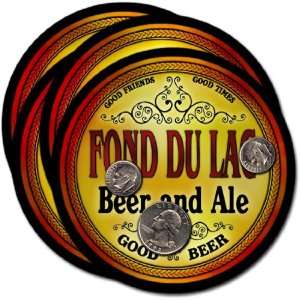  Fond du Lac , WI Beer & Ale Coasters   4pk Everything 