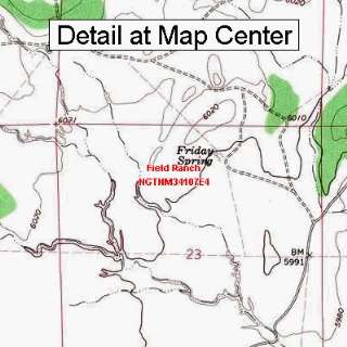   Map   Field Ranch, New Mexico (Folded/Waterproof)