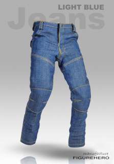 A73 04 1/6 Scale Figurehero   Jeans C (Light)  