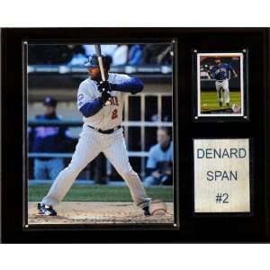  MLB Denard Span Minnesota Twins Player Plaque