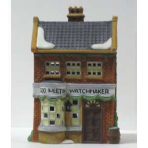    Department 56 Geo Weeton Watchmaker Village Shop 
