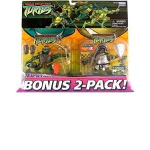  Teenage Mutant Ninja Turtles Bonus 2 Pack Fighting Gear 