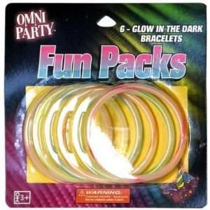  Omni Party Glow In Dark Bracelets,6 Count (6 Pack) Health 