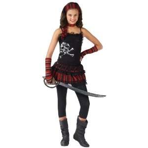  Lets Party By FunWorld Skull Rocker Pirate Child Costume 