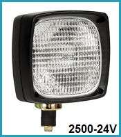 2500 24V New ABL 5 x 5 Halogen Light 24 Volt Flood Lamp for 2500 