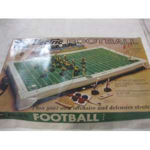   Tudor Tru Action Electric Football Game Model #500 1949 Toys & Games