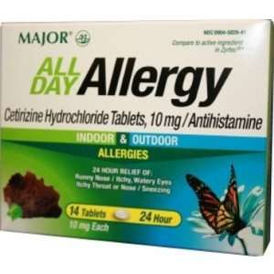  All Day Allergy (Compare to Zyrtec) Expiring in July 2012 