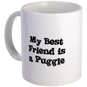  My Best Friend is a Puggle Coffee Mug