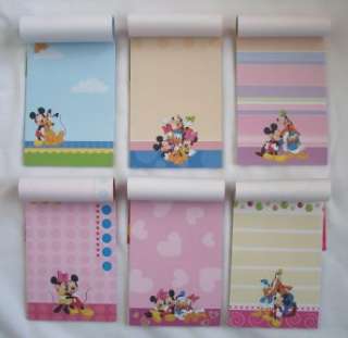 pc DISNEY Mickey Mouse & Friends NOTEPADS Memo Pad )  