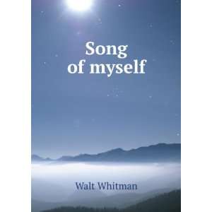  Song of myself Walt Whitman Books