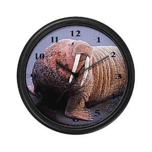  Walrus Pets Wall Clock by  