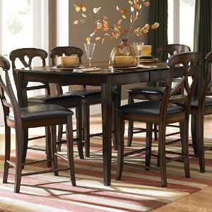 Counter Height Table with 12 Leaf of Kinston Collection by Homelegance 